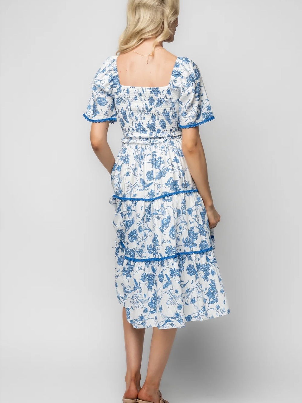 Baltic Born Freya Tiered Midi Dress - XL - Picture 2 of 6